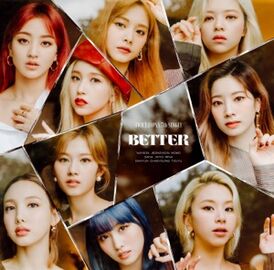Обложка сингла Twice «Better» (2020)