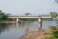 Вид на Технологический мост с правого берега реки Тынды