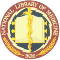 Эмблема Национальной медицинской библиотеки США