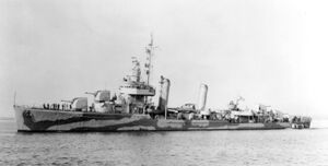 эсминец USS Fitch (DD-462) типа «Гливс»