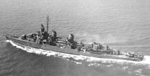 USS Guest, 1943 год