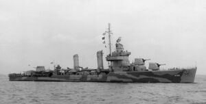 USS Nicholson (DD-442) в апреле 1942