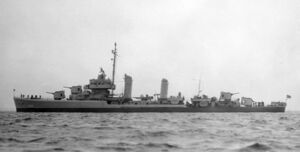 USS Satterlee (DD-626), 1943