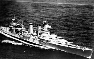 USS Tuscaloosa (CA 37), 23 августа 1935 года