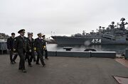 US Navy 110415-N-ZB612-173 Chief of Naval Operations (CNO) Adm. Gary Roughead tours the Russian Northern Fleet.jpg