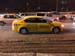 Такси Uber, Москва