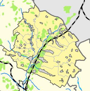 Двуречанский район на карте