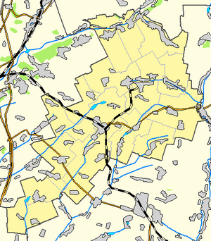 Кегичёвский район на карте