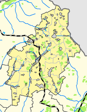 Великобурлукский район на карте