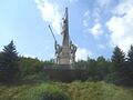 Памятник советским воинам-освободителям на перевале Тухольские ворота при въезде в Сколе