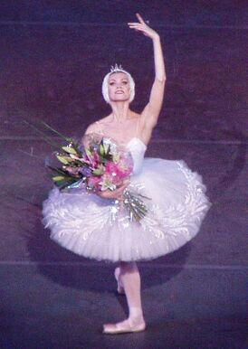 Поклоны после окончания балета «Лебединое озеро» на сцене театра «Ковент-Гарден», Лондон, 2009.