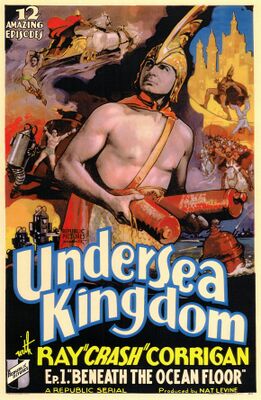 На постере фильма «Подводное королевство[en]» (1936)