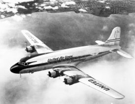 Douglas DC-4 компании United Air Lines