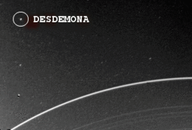 Снимок с «Вояджера-2», на котором видна Дездемона