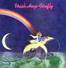 Обложка альбома Uriah Heep «Firefly» (1977)