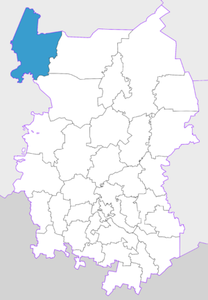 Усть-Ишимский район на карте