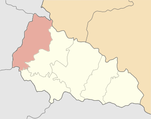 Ужгородский район на карте