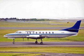 Fairchild Swearingen Metroliner в аэропорту Сиднея в 1999 году