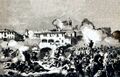 Гравюра «Выступление Робеччетто во время битвы при Мадженто», Ваджани.