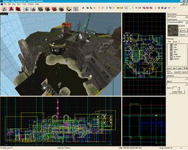 Скриншот программы Valve Hammer Editor