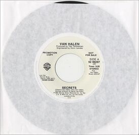 Обложка сингла Van Halen «Secrets» (1982)
