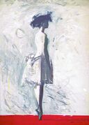 «Балерина», 200 х 150 см, холст, масло, 1989