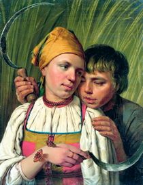 Жнецы Алексей Венецианов, конец 1820-х