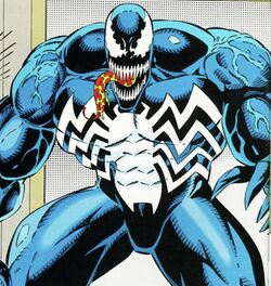 Веном (Эдди Брок) в комиксе Venom: Lethal Protector #6 (июль 1993) Художники — Рон Лимruen и Сэм Делароса