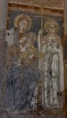 Нижняя церковь. Фреска XII века "Кормящая Мадонна"