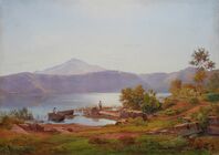 Озеро Альбано. 1867.