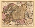 Карта Московии или Великой Руси 1681