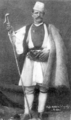 Аромунский чабан в традиционной одежде, фото начала XX века, из собрания архива Manachia Brothers.