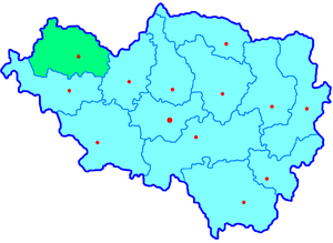 Переславский уезд на карте