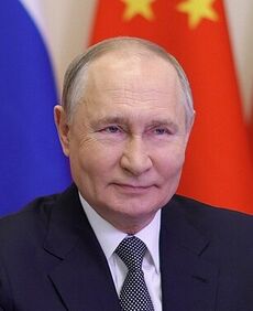 Во время видеоконференции с председателем КНР, Москва, 21 января 2025 года
