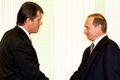 Внешний вид Ющенко до отравления (21.1.2000, встреча с премьер-министром России В. Путиным)