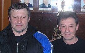 Владимир Воронов (слева)
