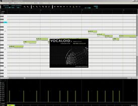 Скриншот программы VOCALOID