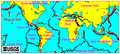 Тектоническая карта мира