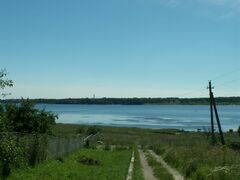 Вид на Горьковское водохранилище