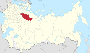 Вологодская губерния на карте