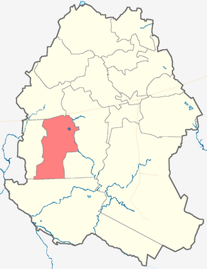 Курское сельское поселение (упразднено) на карте