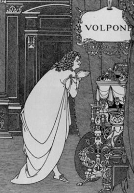 Иллюстрация Обри Бёрдсли к изданию 1898 года