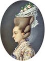 Карл Фридрих Хольцман. «Портрет женщины из семьи фон Босе» (1779)