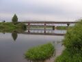 Автомобильный мост через Вопь в Ярцеве