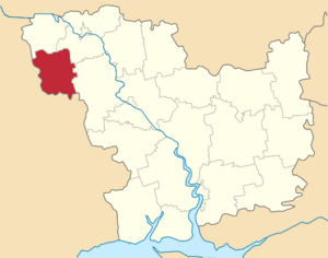 Врадиевский район на карте