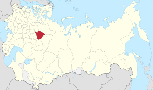 Вятская губерния на карте