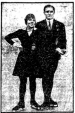 Эмилия Роттер и Ласло Соллаш в 1933 году