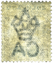 «Корона и CA» (англ. «Crown & CA», от «Crown Agents» — «Агенты короны») — типичный водяной знак на почтовых марках британских колоний в 1880-х — 1920-х годах