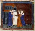 Свадьба Людовика X и Клеменции Венгерской 19 августа 1315 года