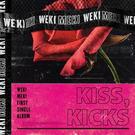 Обложка альбома Weki Meki «Kiss, Kicks» (2018)